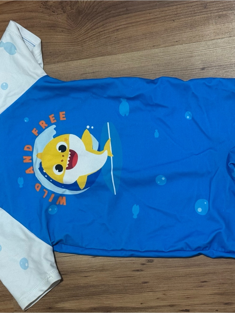 Baby Shark Kids swim Rashguard